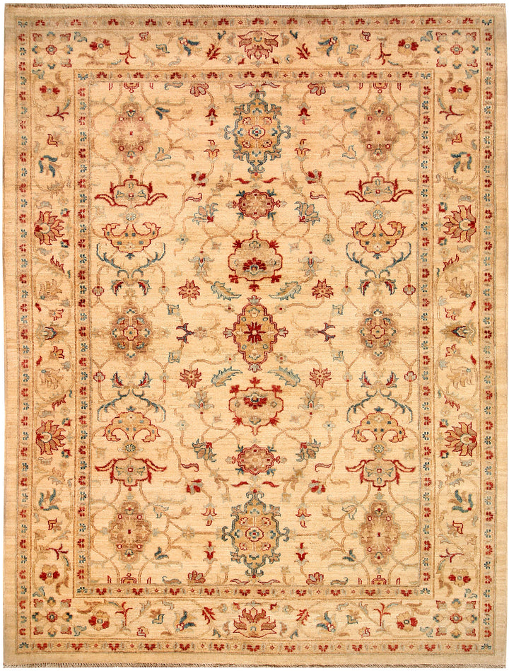 Navajo White Ziegler 5' 10 x 8' - No. 65547 - ALRUG Rug Store