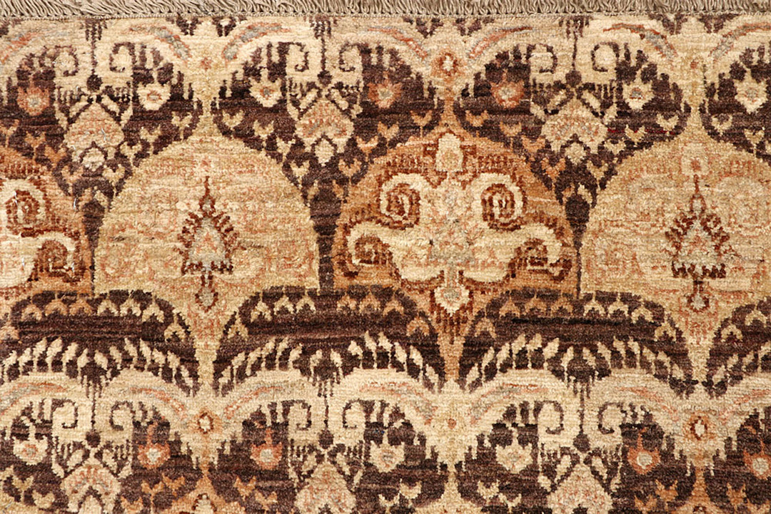 Tan Ikat 5'  5" x 8'  1" - No. QA59742