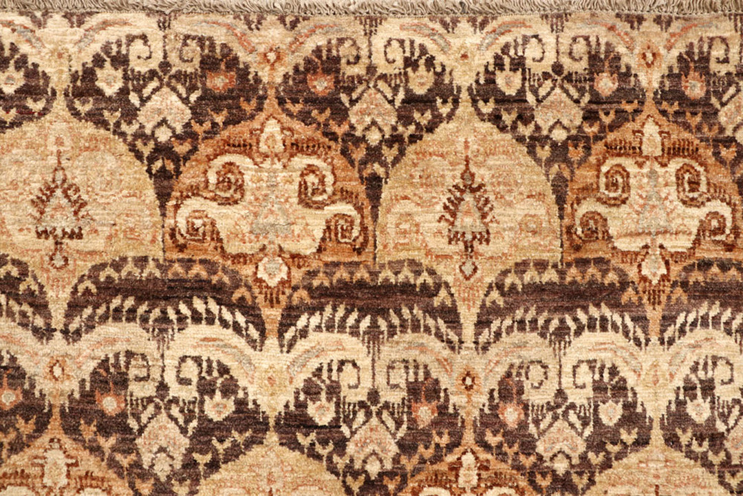 Tan Ikat 5'  5" x 8'  1" - No. QA59742