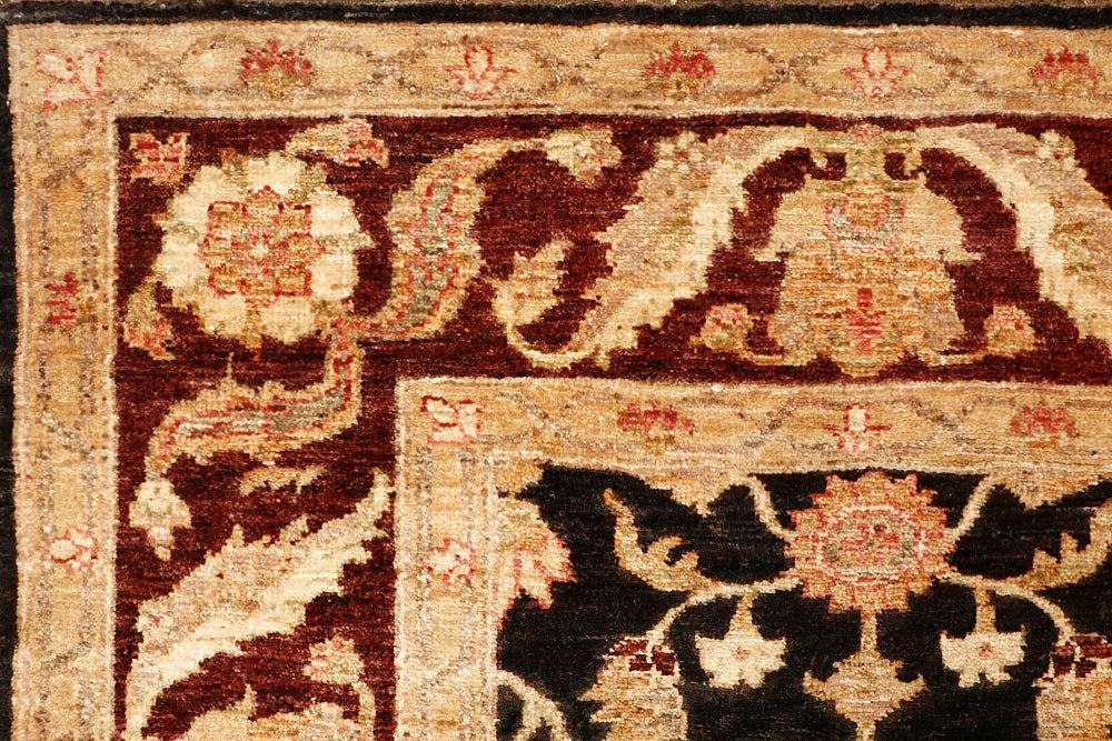 Saddle Brown Ziegler 6' x 8' 8 - No. 65549 - ALRUG Rug Store