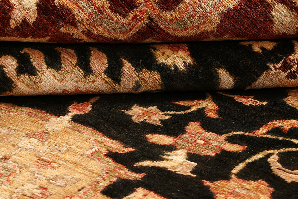 Saddle Brown Ziegler 6' x 8' 8 - No. 65549 - ALRUG Rug Store