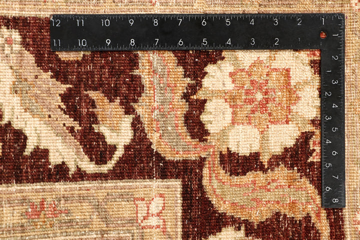 Saddle Brown Ziegler 6' x 8' 8 - No. 65549 - ALRUG Rug Store