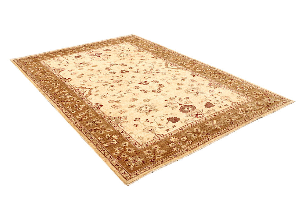 Navajo White Ziegler 6' 1 x 8' 7 - No. 65551 - ALRUG Rug Store