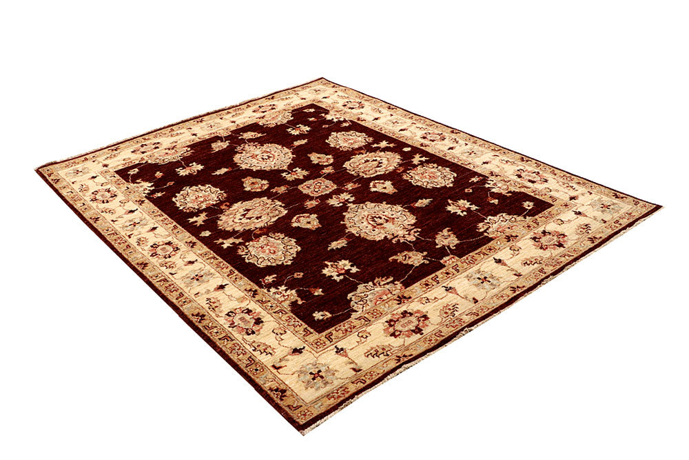 Maroon Oushak 5' 2 x 6' 7 - No. 65555 - ALRUG Rug Store