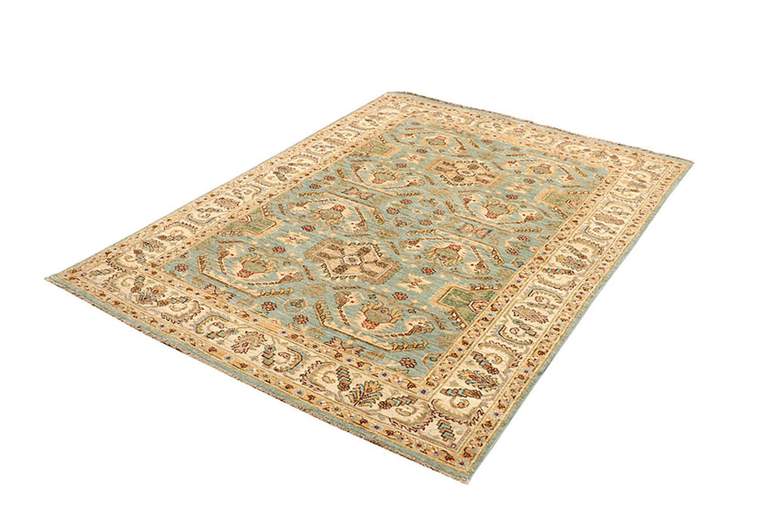 Cadet Blue Ziegler 4'  9" x 6'  4" - No. QA55220