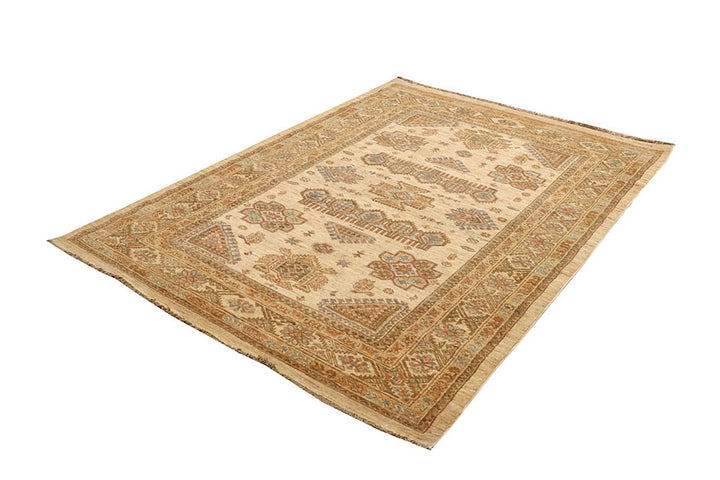 Bisque Oushak 4'  11" x 6'  11" - No. QA80640