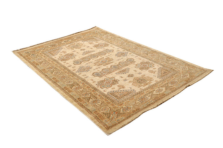 Bisque Oushak 4' 11 x 6' 11 - No. 65559 - ALRUG Rug Store