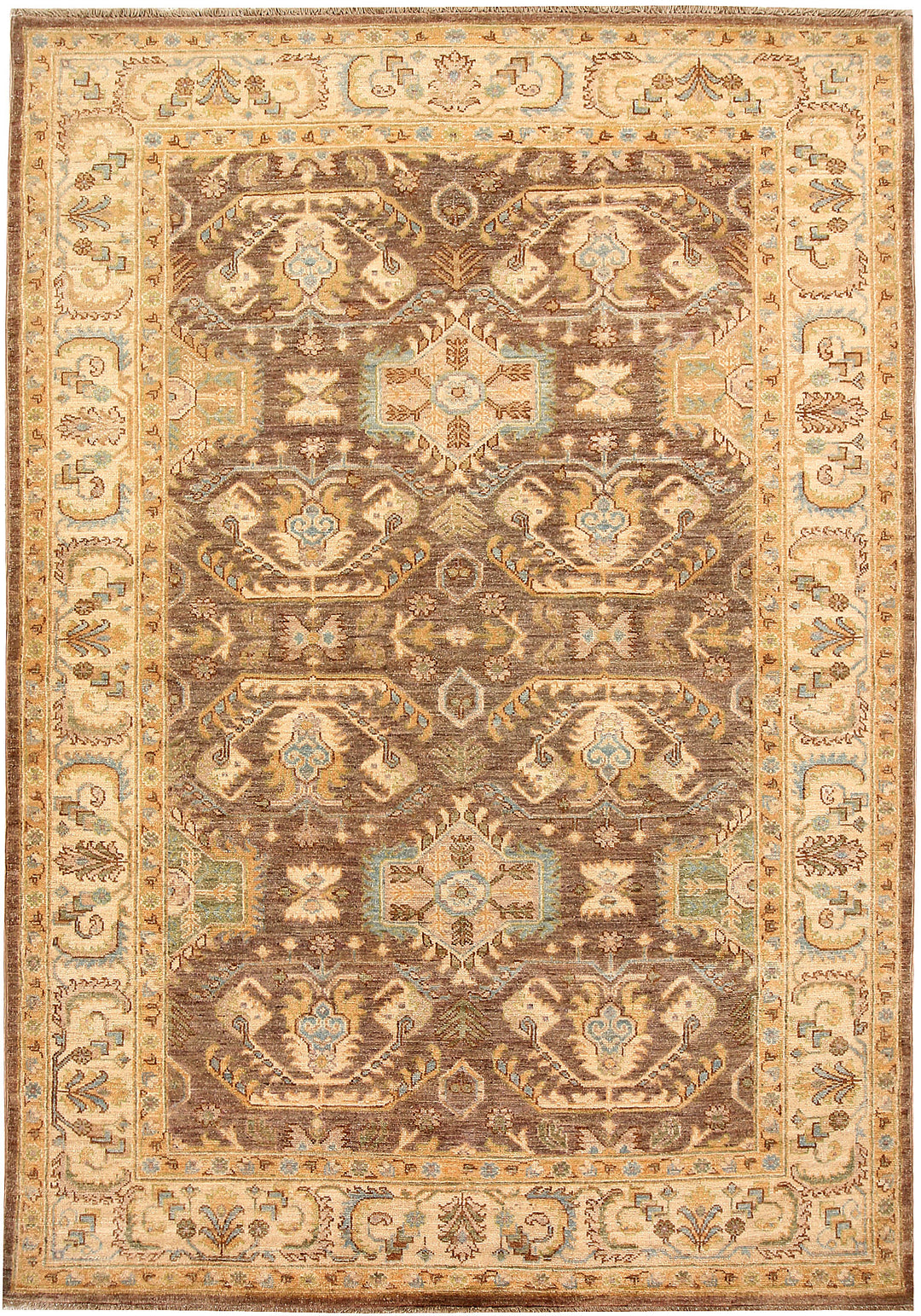 Saddle Brown Ziegler 5' x 7' 2 - No. 65560 - ALRUG Rug Store