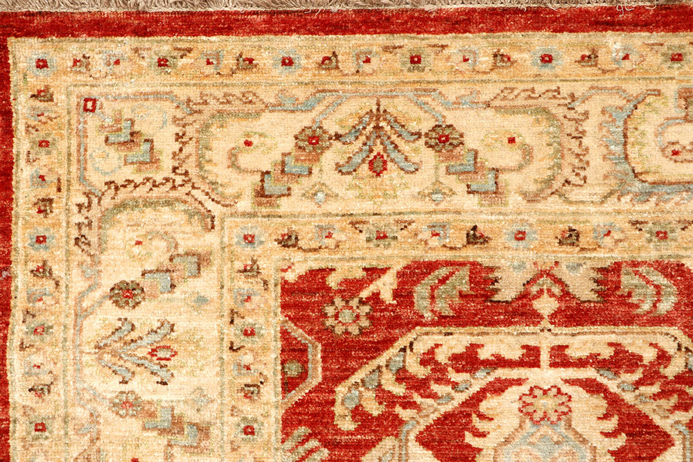 Orange Red Ziegler 5' 1 x 6' 6 - No. 65561 - ALRUG Rug Store