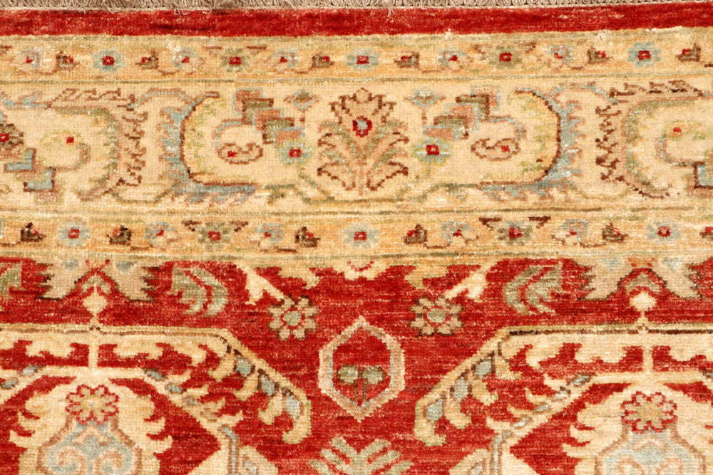 Orange Red Ziegler 5' 1 x 6' 6 - No. 65561 - ALRUG Rug Store