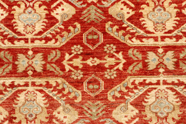 Orange Red Ziegler 5' 1 x 6' 6 - No. 65561 - ALRUG Rug Store