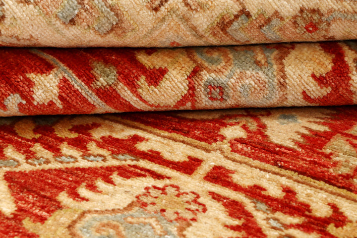 Orange Red Ziegler 5' 1 x 6' 6 - No. 65561 - ALRUG Rug Store