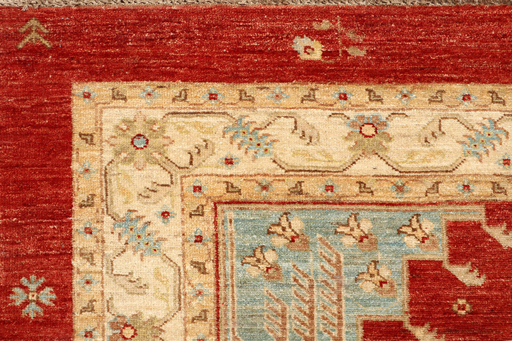 Firebrick Oushak 4' 11 x 7' 1 - No. 65562 - ALRUG Rug Store