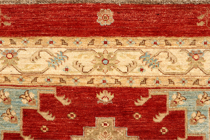 Firebrick Oushak 4' 11 x 7' 1 - No. 65562 - ALRUG Rug Store