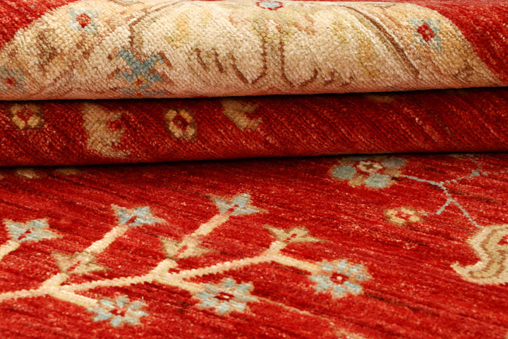 Firebrick Oushak 4' 11 x 7' 1 - No. 65562 - ALRUG Rug Store