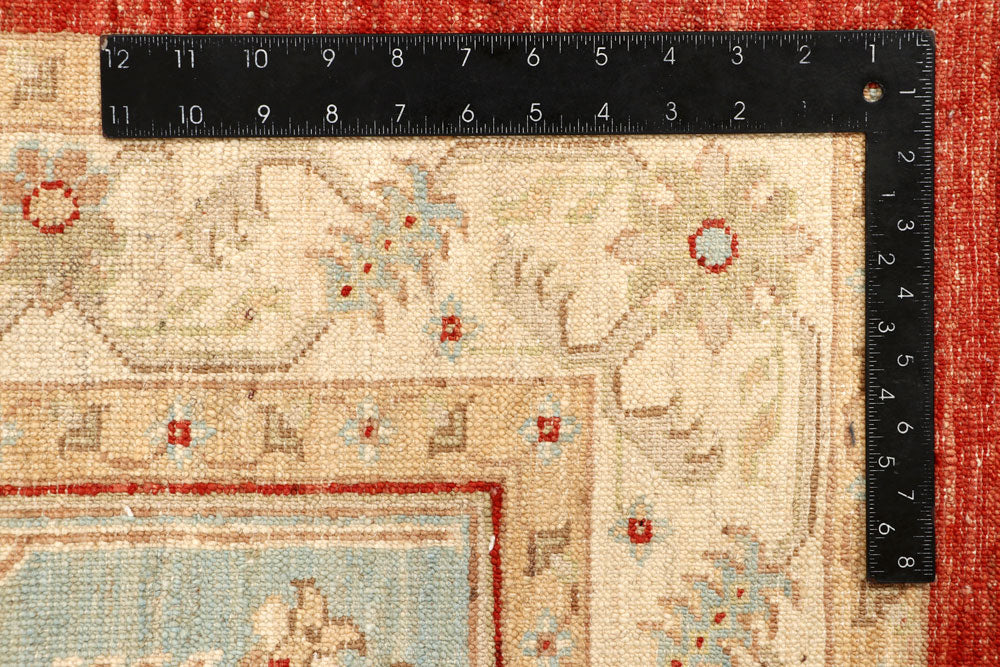 Firebrick Oushak 4' 11 x 7' 1 - No. 65562 - ALRUG Rug Store