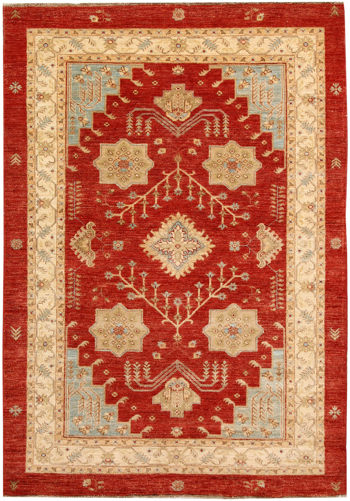 Firebrick Oushak 4' 11 x 7' 1 - No. 65562 - ALRUG Rug Store