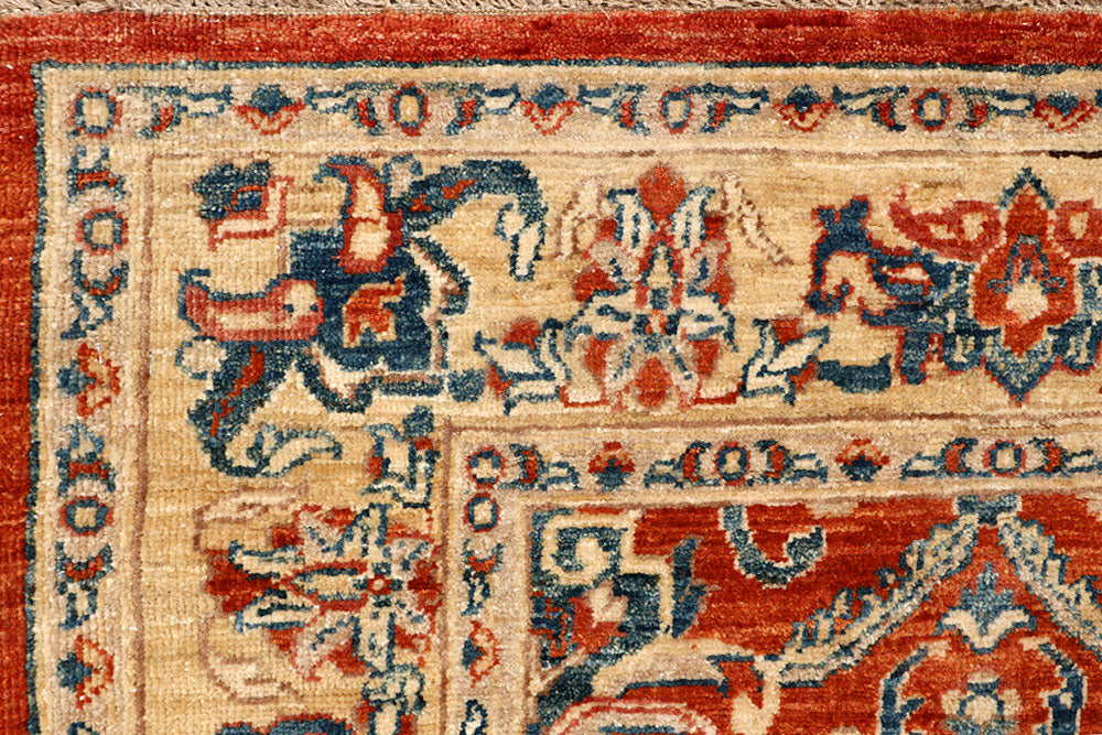 Orange Red Ziegler 4' 8 x 6' 5 - No. 65564 - ALRUG Rug Store