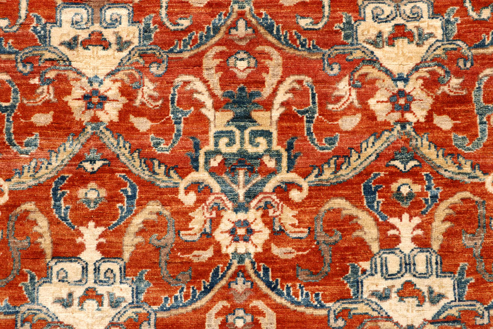 Orange Red Ziegler 4' 8 x 6' 5 - No. 65564 - ALRUG Rug Store