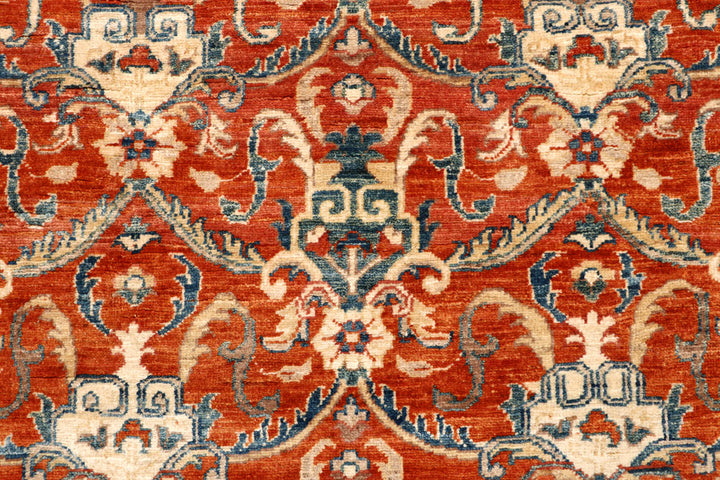 Orange Red Ziegler 4' 8 x 6' 5 - No. 65564 - ALRUG Rug Store