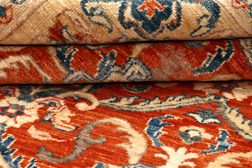 Orange Red Ziegler 4' 8 x 6' 5 - No. 65564 - ALRUG Rug Store