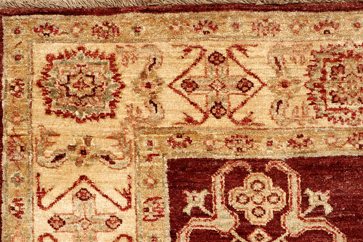 Maroon Ziegler 4' 11 x 6' 4 - No. 65566 - ALRUG Rug Store