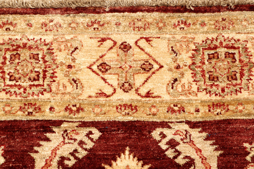 Maroon Ziegler 4' 11 x 6' 4 - No. 65566 - ALRUG Rug Store