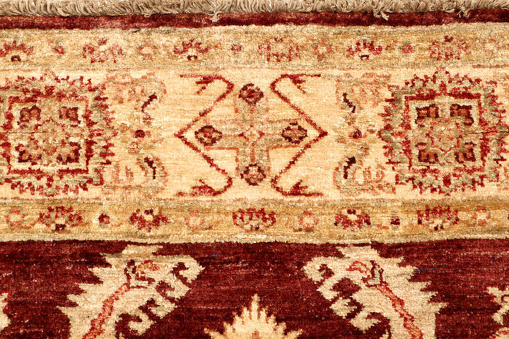 Maroon Ziegler 4' 11 x 6' 4 - No. 65566 - ALRUG Rug Store