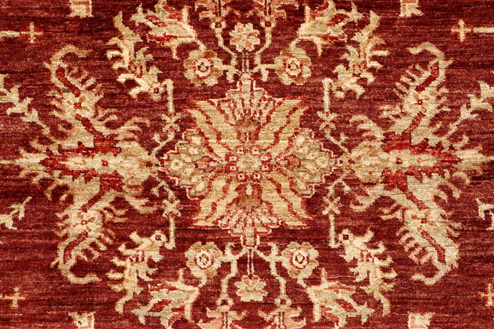 Maroon Ziegler 4' 11 x 6' 4 - No. 65566 - ALRUG Rug Store