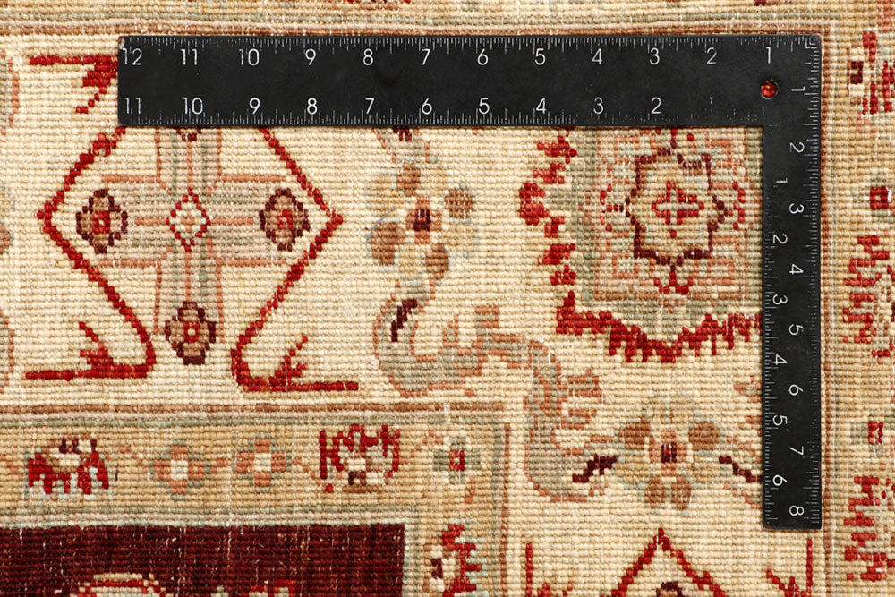 Maroon Ziegler 4' 11 x 6' 4 - No. 65566 - ALRUG Rug Store