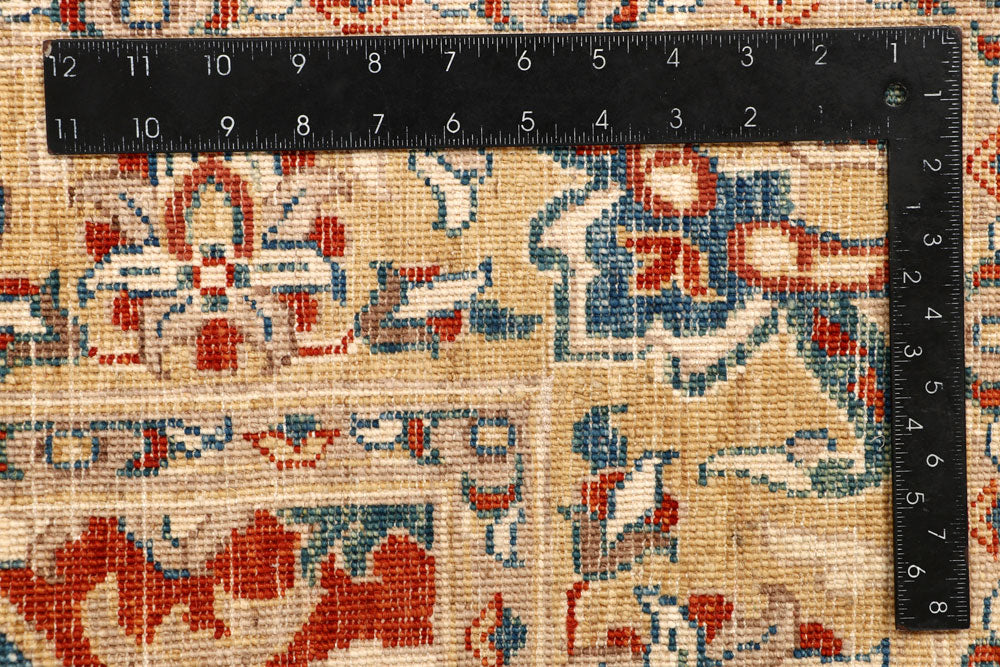 Orange Red Ziegler 4' 6 x 6' - No. 65567 - ALRUG Rug Store