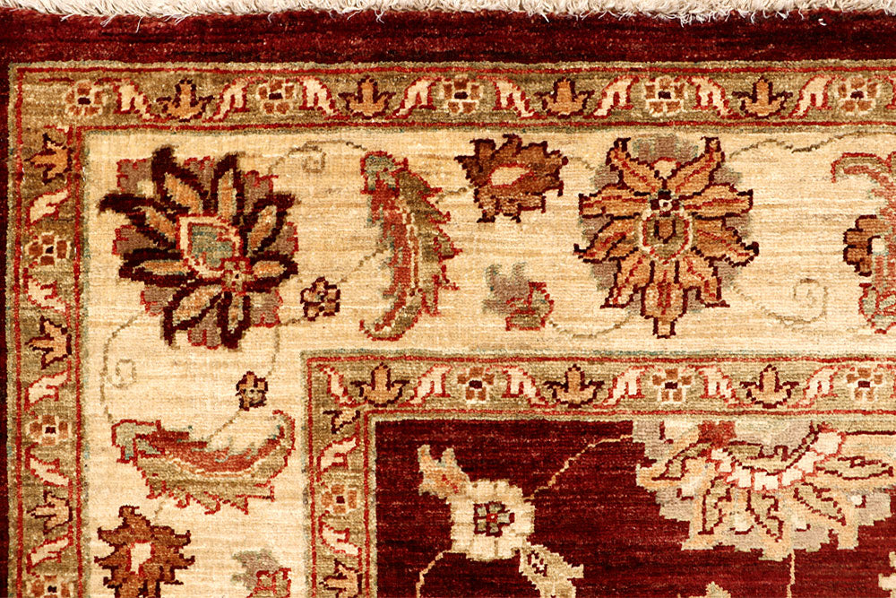 Maroon Ziegler 5' 8 x 7' 4 - No. 65569 - ALRUG Rug Store