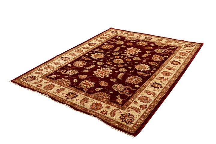 Maroon Ziegler 5' 8 x 7' 4 - No. 65569 - ALRUG Rug Store