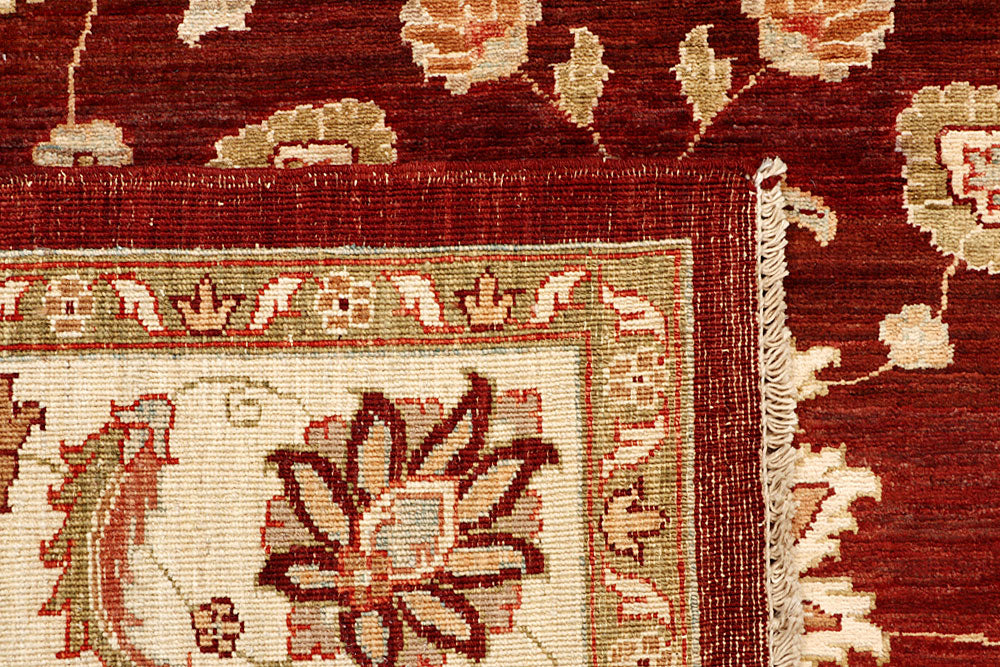 Maroon Ziegler 5' 8 x 7' 4 - No. 65569 - ALRUG Rug Store