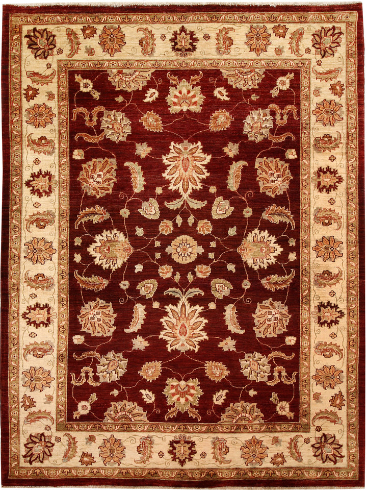 Maroon Ziegler 5' 8 x 7' 4 - No. 65569 - ALRUG Rug Store