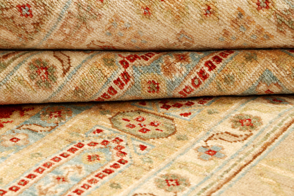 Multi Colored Ziegler 5' 8 x 8' 5 - No. 65571 - ALRUG Rug Store