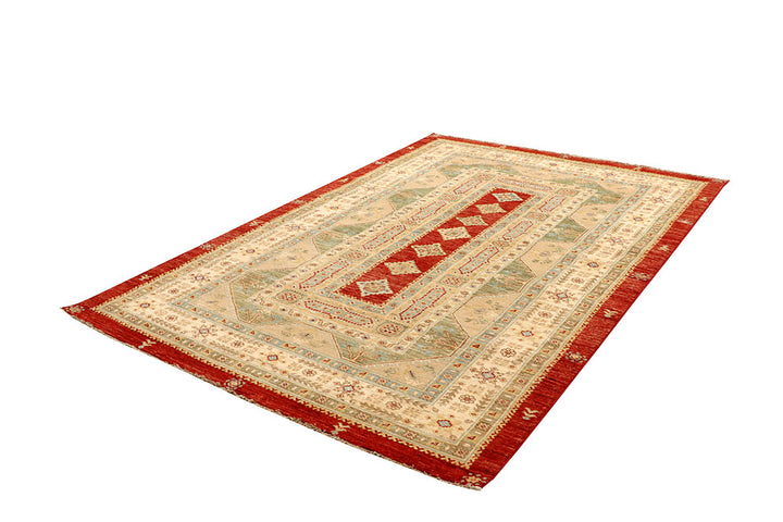 Multi Colored Ziegler 5' 8 x 8' 5 - No. 65571 - ALRUG Rug Store