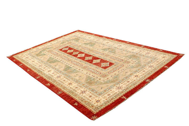 Multi Colored Ziegler 5' 8 x 8' 5 - No. 65571 - ALRUG Rug Store