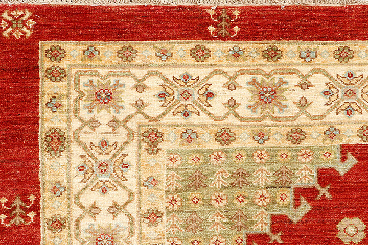 Firebrick Oushak 5'  7" x 8'  4" - No. QA84118