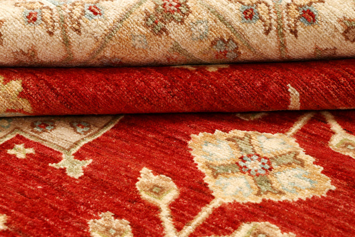 Firebrick Oushak 5' 7 x 8' 4 - No. 65573 - ALRUG Rug Store