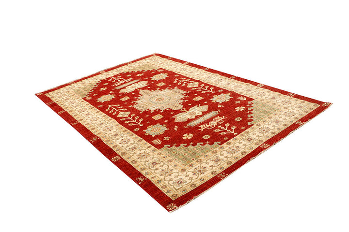 Firebrick Oushak 5' 7 x 8' 4 - No. 65573 - ALRUG Rug Store
