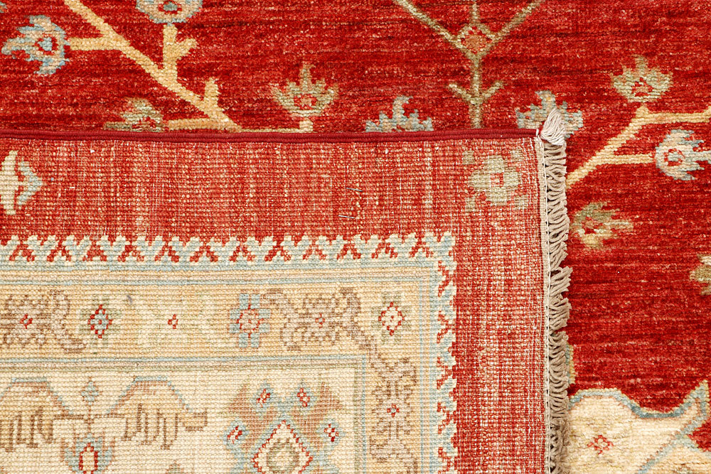 Orange Red Oushak 5' 8 x 8' 4 - No. 65575 - ALRUG Rug Store