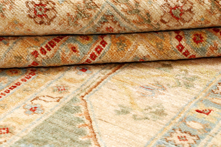 Multi Colored Oushak 5'  5" x 8' " - No. QA17112