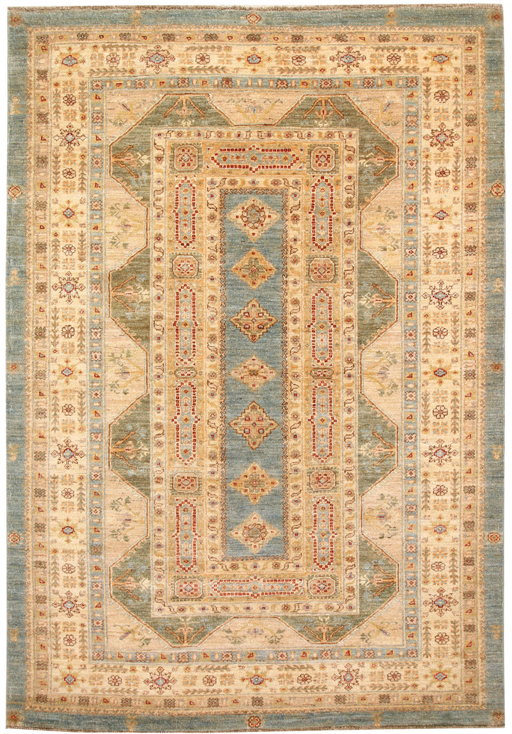 Multi Colored Oushak 5' 5 x 8' - No. 65576 - ALRUG Rug Store
