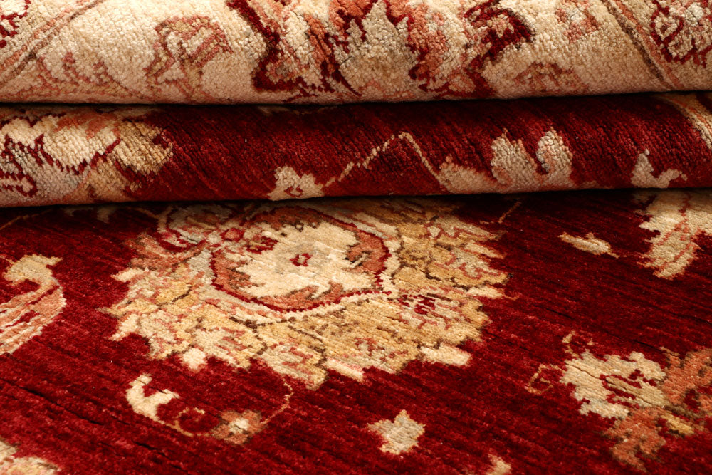 Maroon Ziegler 5' 8 x 7' 9 - No. 65577 - ALRUG Rug Store