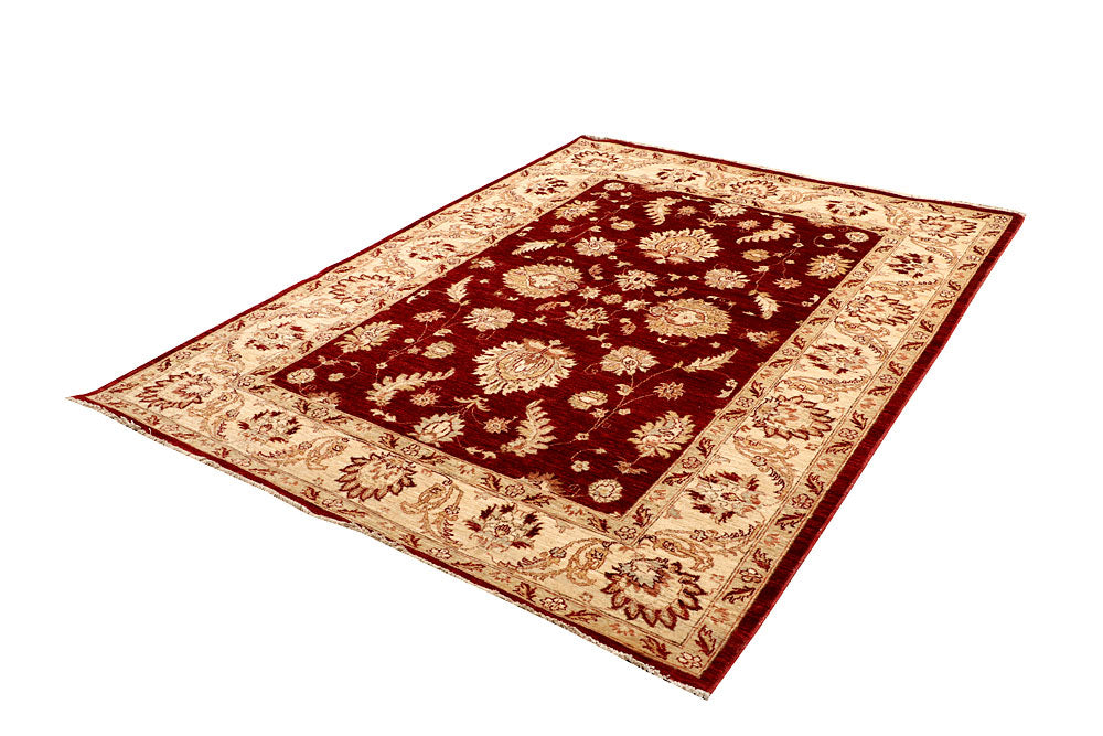 Maroon Ziegler 5' 8 x 7' 9 - No. 65577 - ALRUG Rug Store