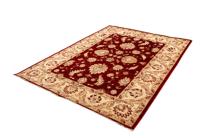 Maroon Ziegler 5' 8 x 7' 9 - No. 65577 - ALRUG Rug Store
