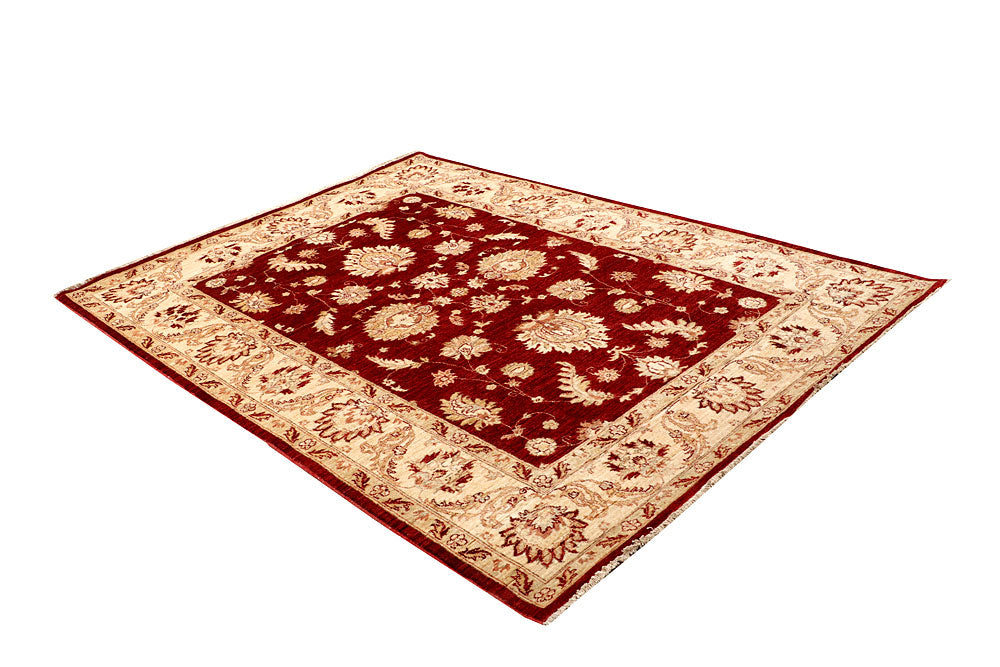 Maroon Ziegler 5' 8 x 7' 9 - No. 65577 - ALRUG Rug Store