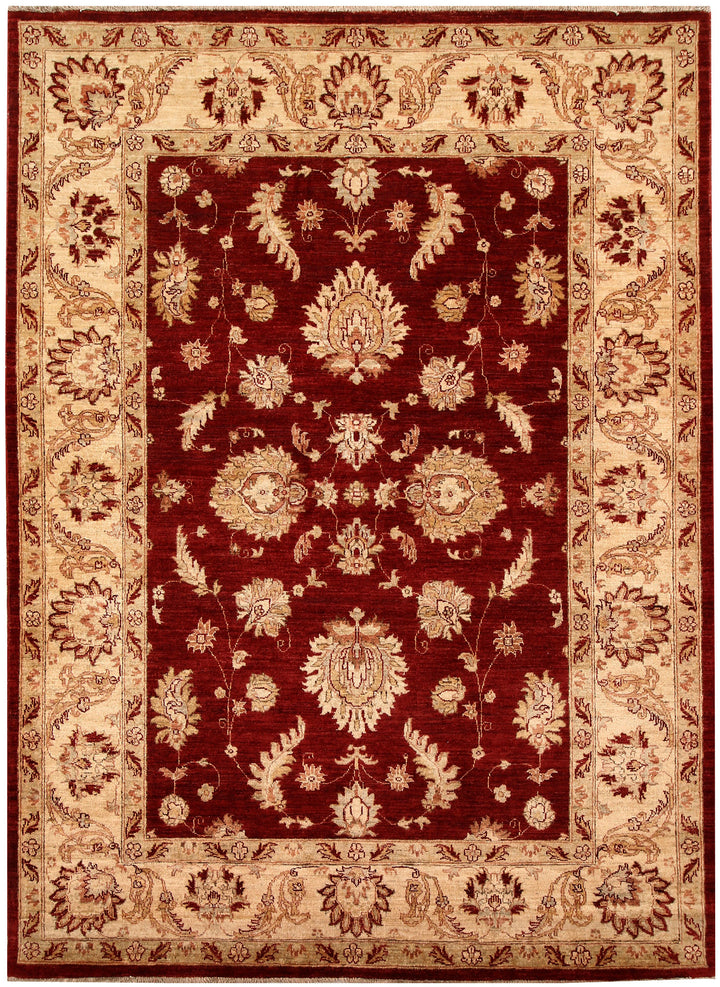 Maroon Ziegler 5' 8 x 7' 9 - No. 65577 - ALRUG Rug Store