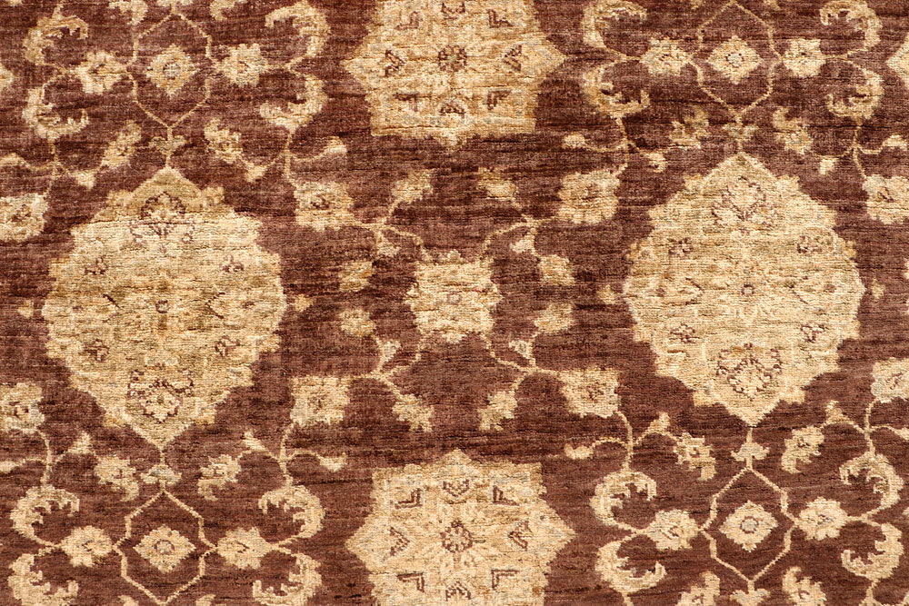 Saddle Brown Ziegler 6' 4 x 8' 8 - No. 65579 - ALRUG Rug Store